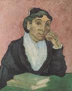 Vincent Van Gogh L'Arlesienne (nn04) oil painting on canvas